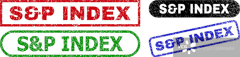 使用橡胶风格的SP指数矩形水印图片素材
