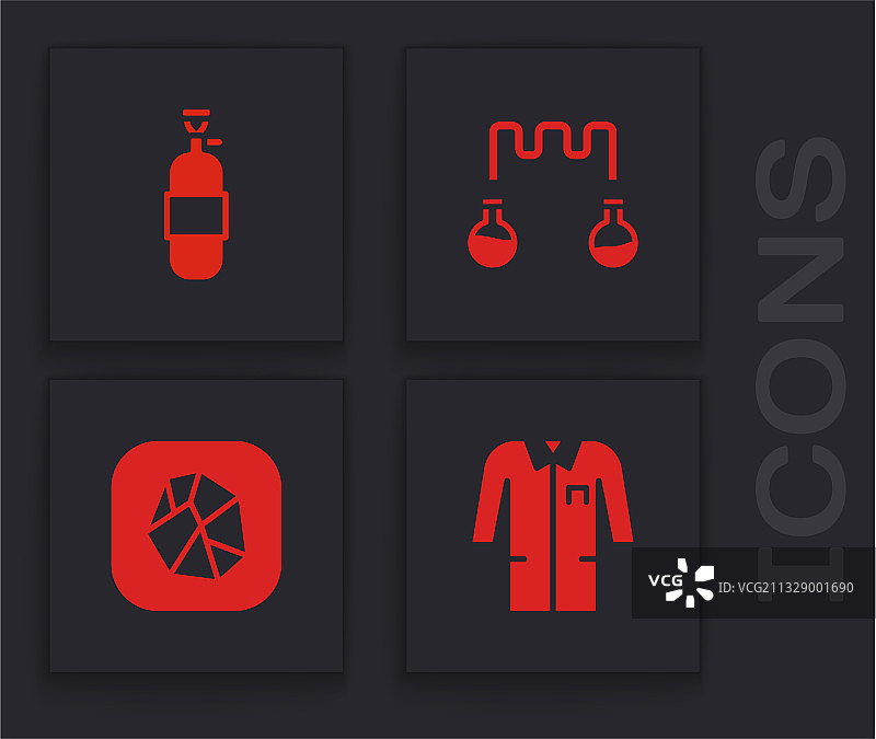 实验服、丙烷气罐测试合集图片素材