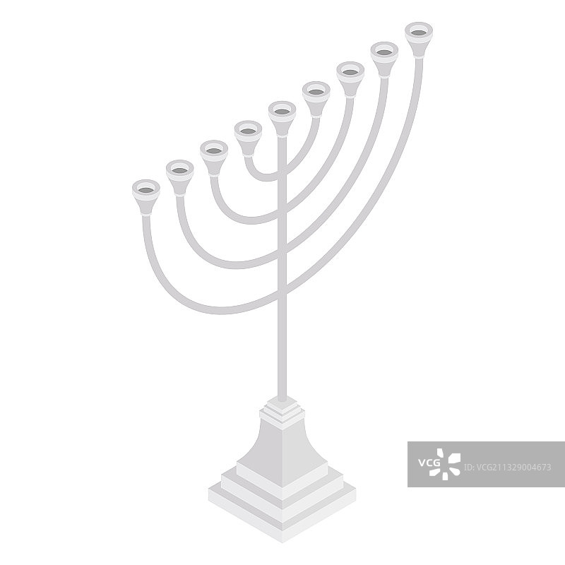 犹太烛台光明节快乐图片素材