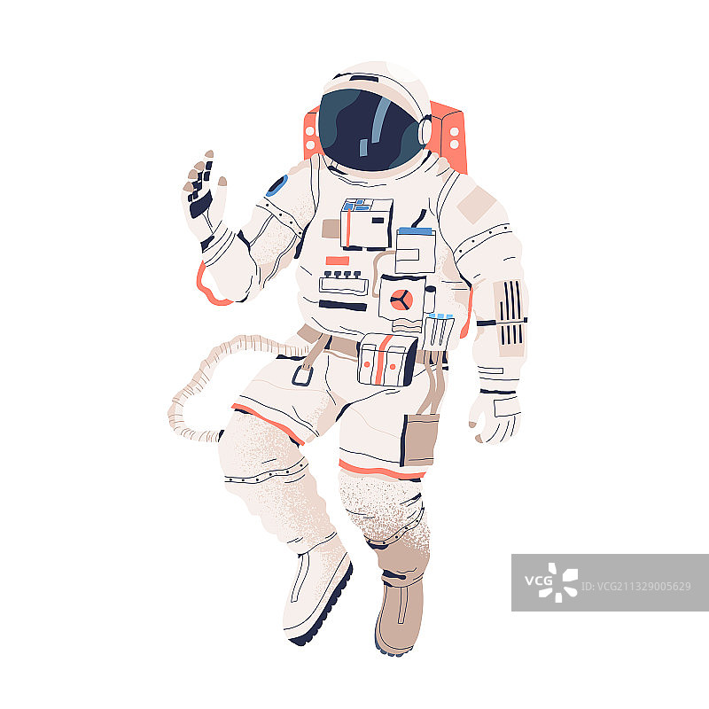 零重力下的宇航员或航天员图片素材