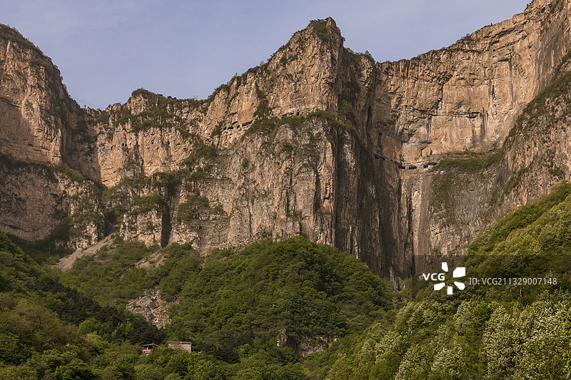 昆山挂壁公路远眺图片素材