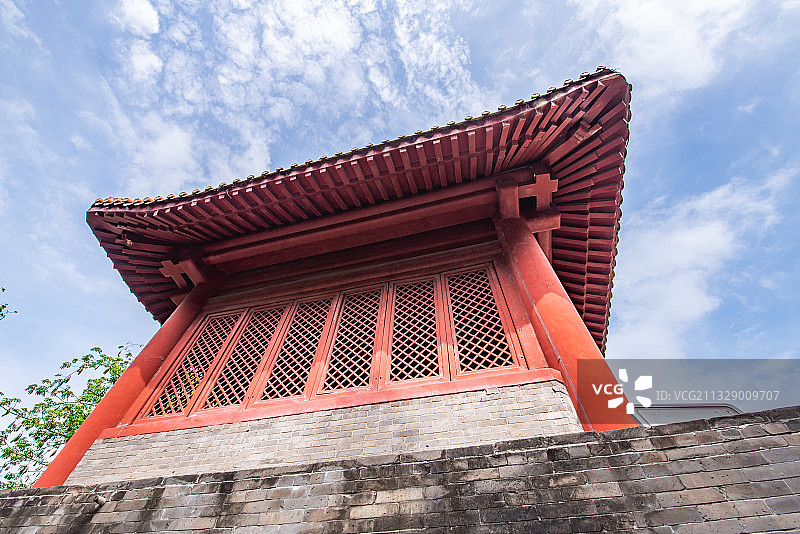 广州南沙天后宫钟楼图片素材