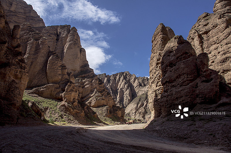 黄河石林图片素材