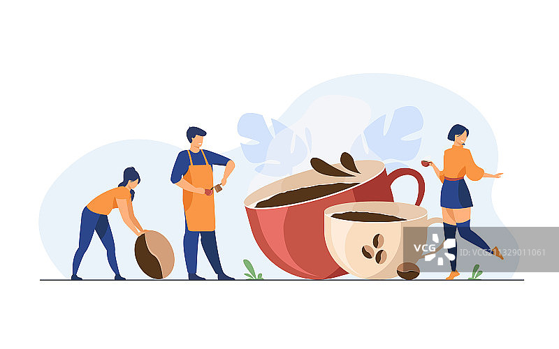 人们在喝黑咖啡图片素材