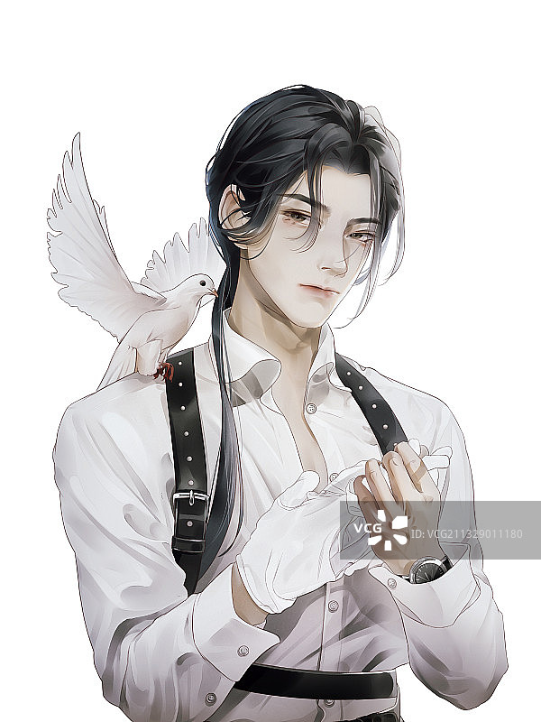 人物立绘之特务、保镖图片素材