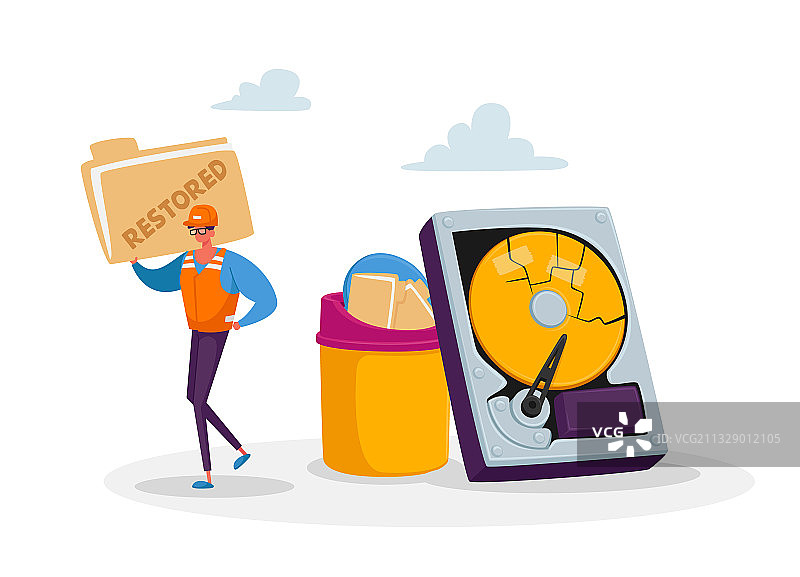 数据恢复服务备份与保护图片素材