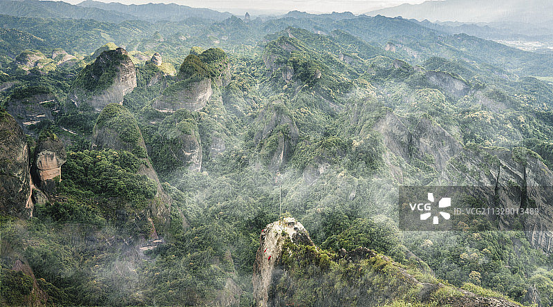 八角寨，鲸鱼闹海图片素材