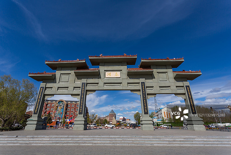 黑龙江省，齐齐哈尔市，泰湖，泰湖国家湿地公园，图片素材