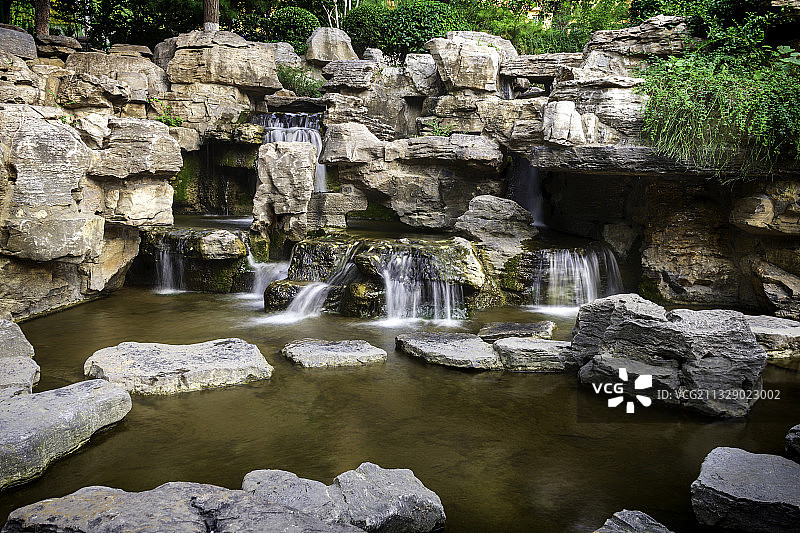 济南天下第一泉风景区环城公园图片素材