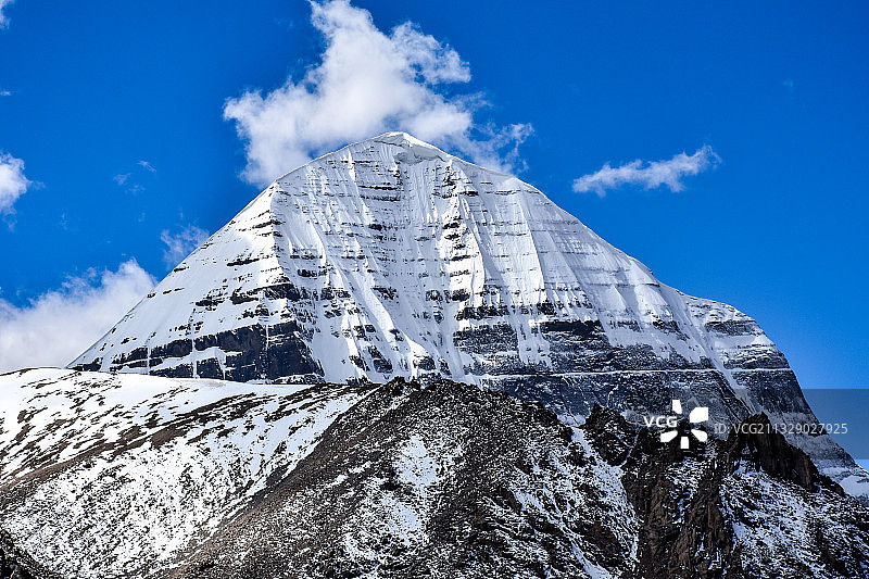 冈仁波齐-转山之路图片素材