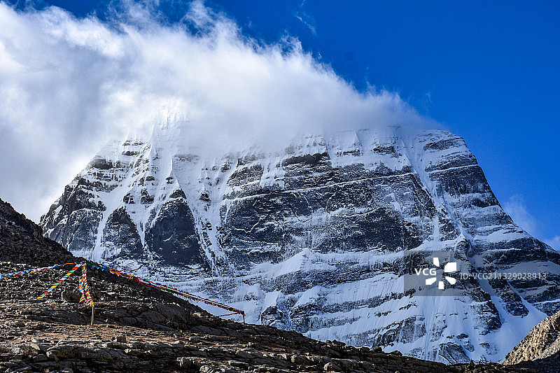 冈仁波齐-转山之路图片素材