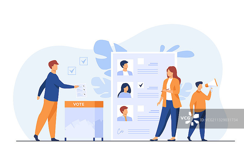 选举或公民投票活动图片素材