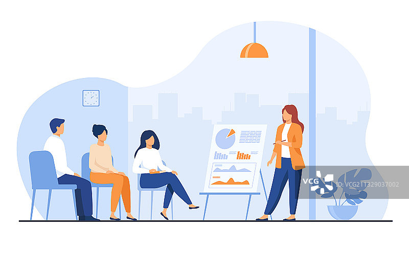 教练在观众面前演讲图片素材