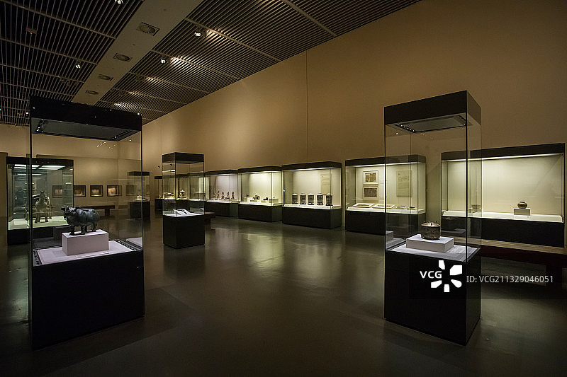 中国国家博物馆古代馆展厅图片素材