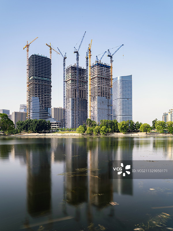 北京通州运河商务区图片素材