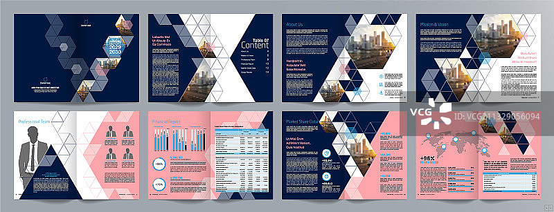 年度报告16页086图片素材