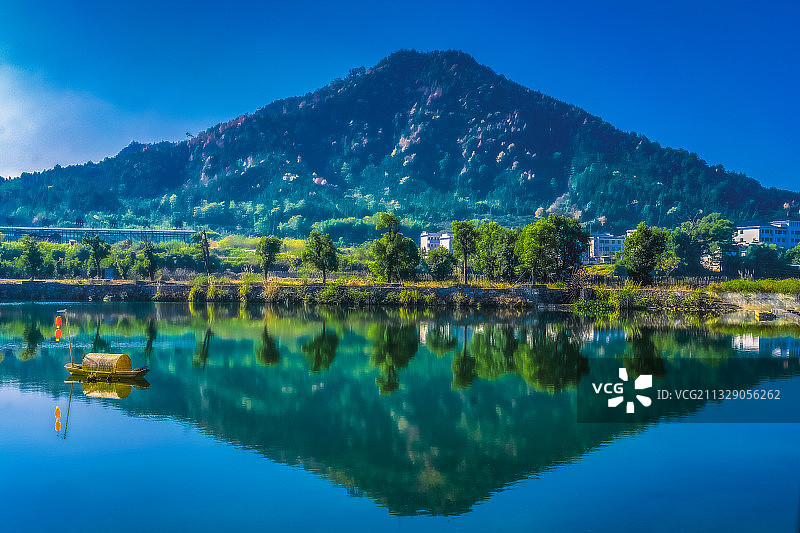 水天一色图片素材