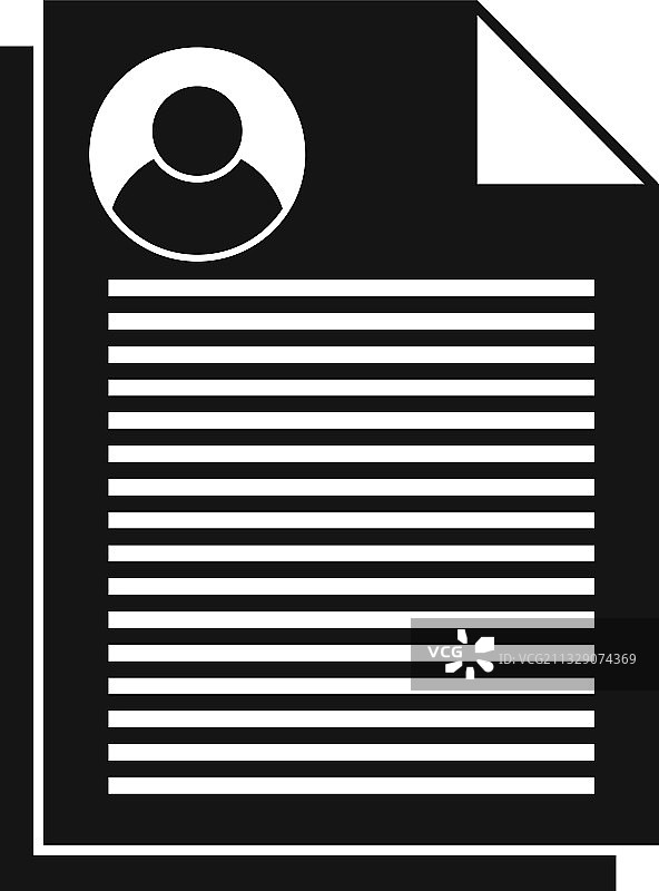 社会学论文图标简约风格图片素材