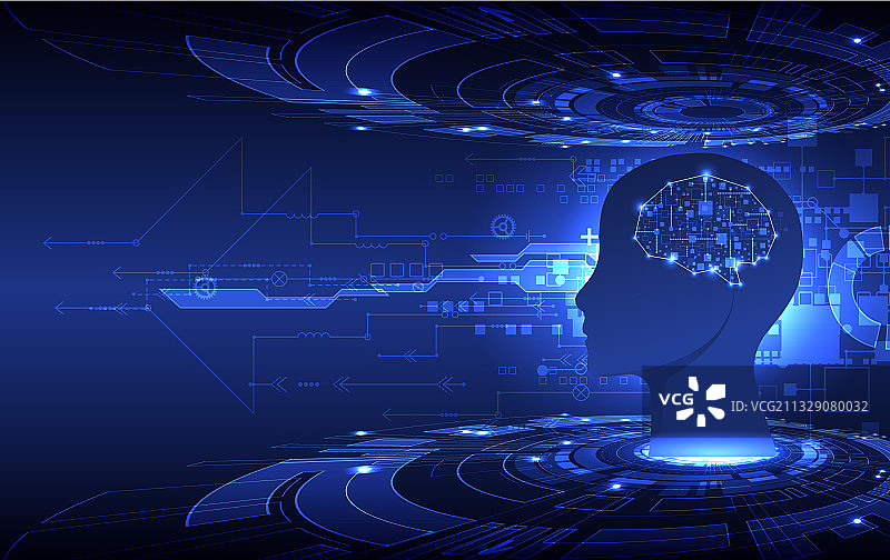 人工智能概念技术图片素材
