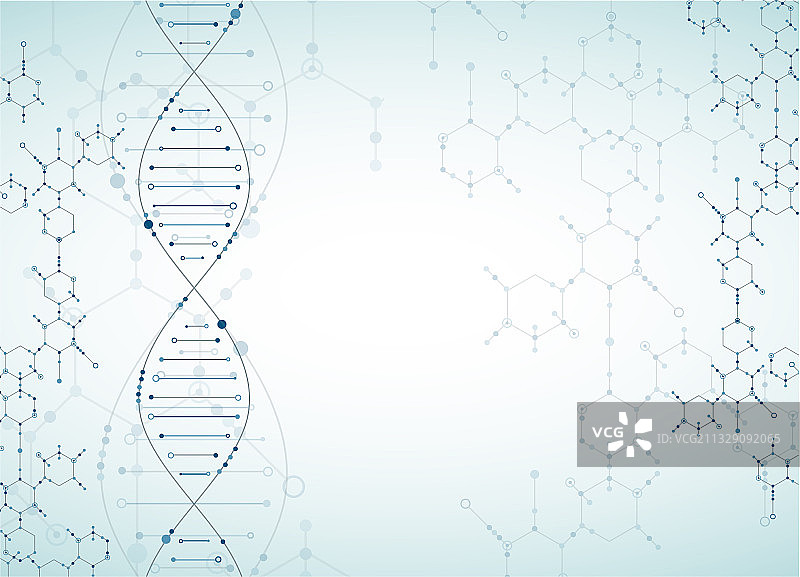 有DNA的科学模板墙纸或横幅图片素材