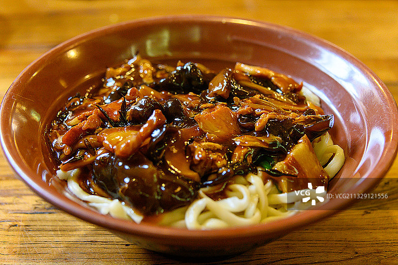 打卤面图片素材