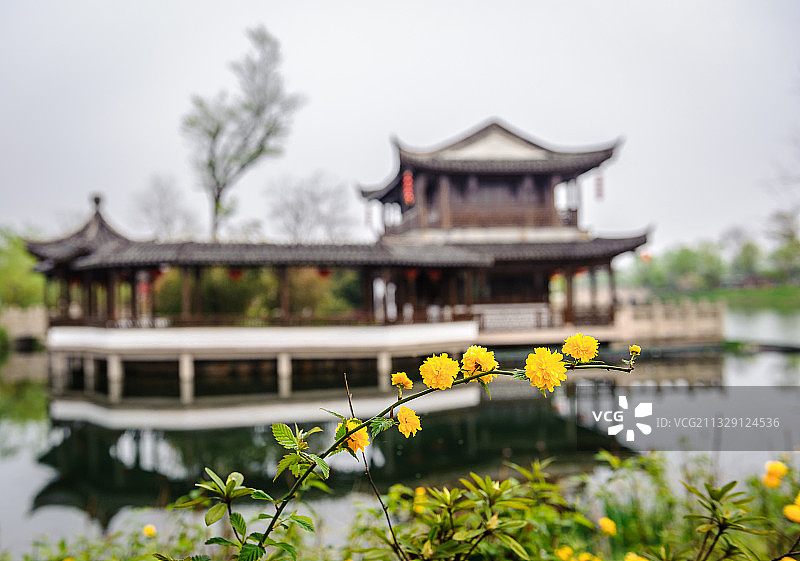 《尚湖春色》图片素材