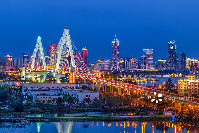 海口·世纪大桥图片素材