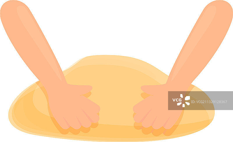 面团手部图标卡通风格图片素材