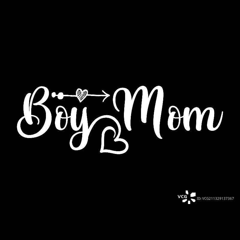男孩和妈妈的排版设计图片素材