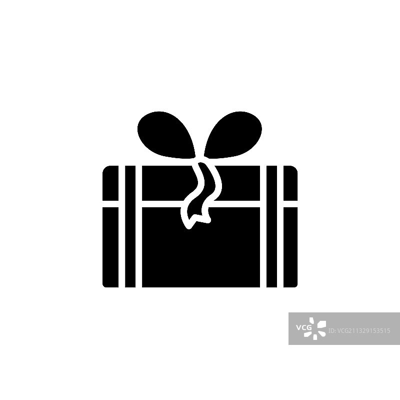 礼品符号图标轮廓图片素材