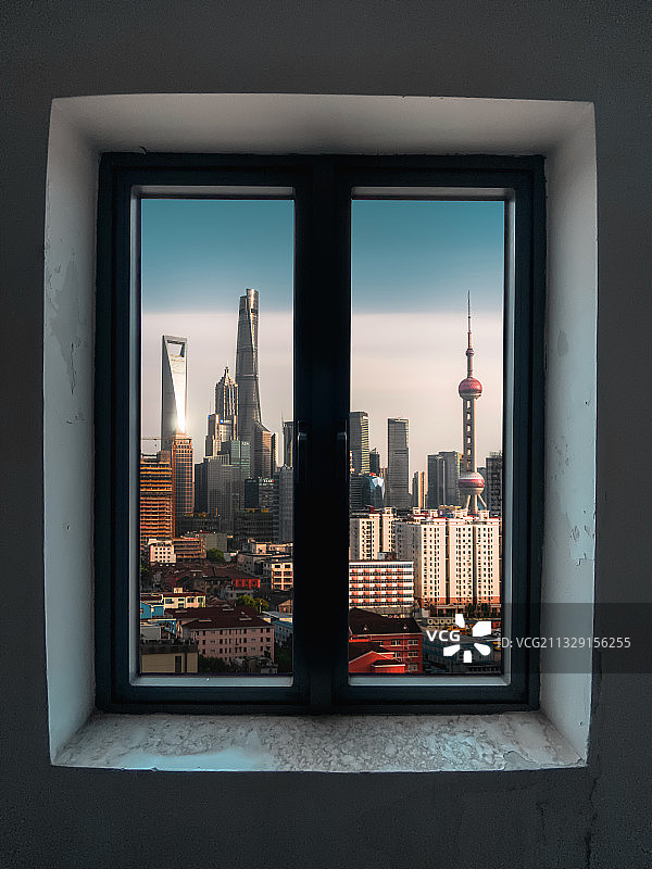 上海陆家嘴风光/上海之窗图片素材