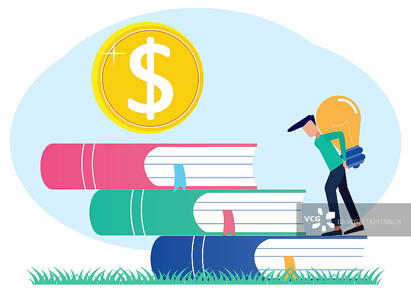 卡通人物商业教育图案图片素材