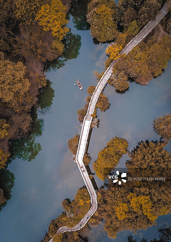 花溪公园 湖泊图片素材