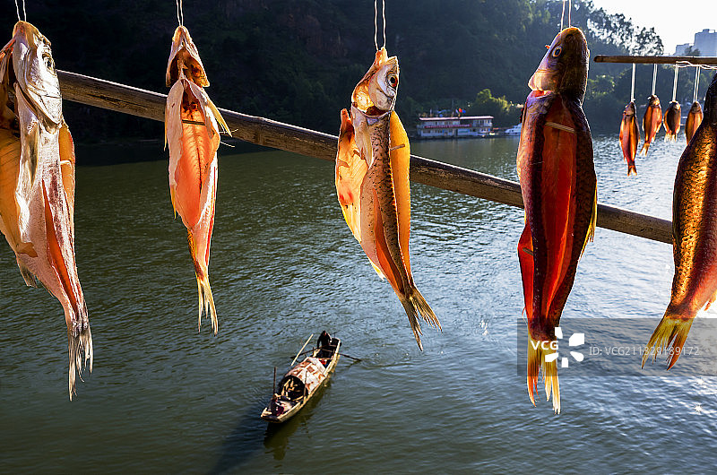 白庙渔村  清远图片素材
