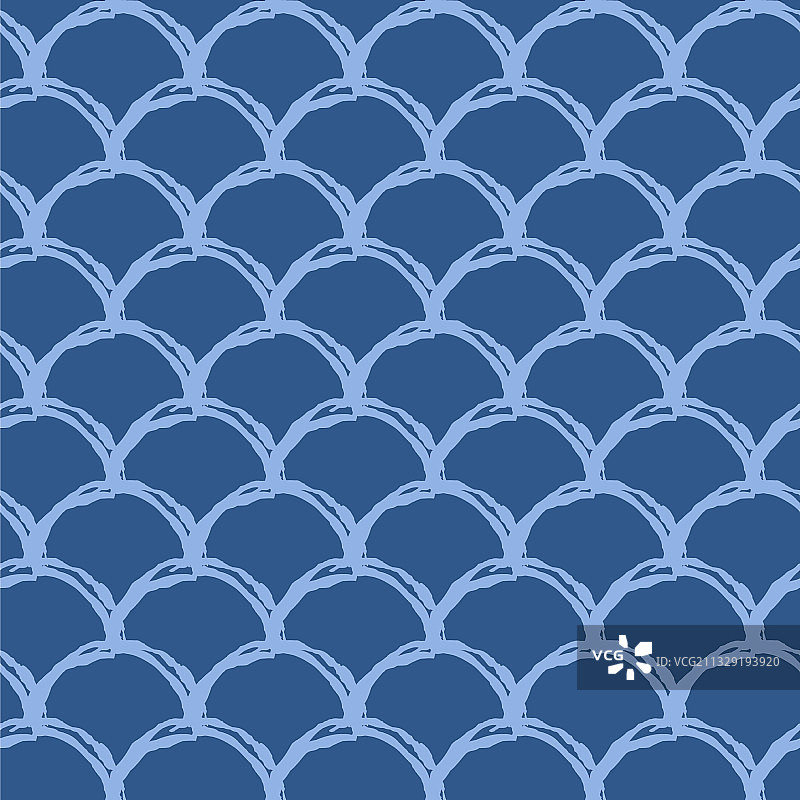 鱼鳞无缝图案图片素材