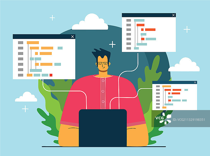 编程和编码网站开发图片素材