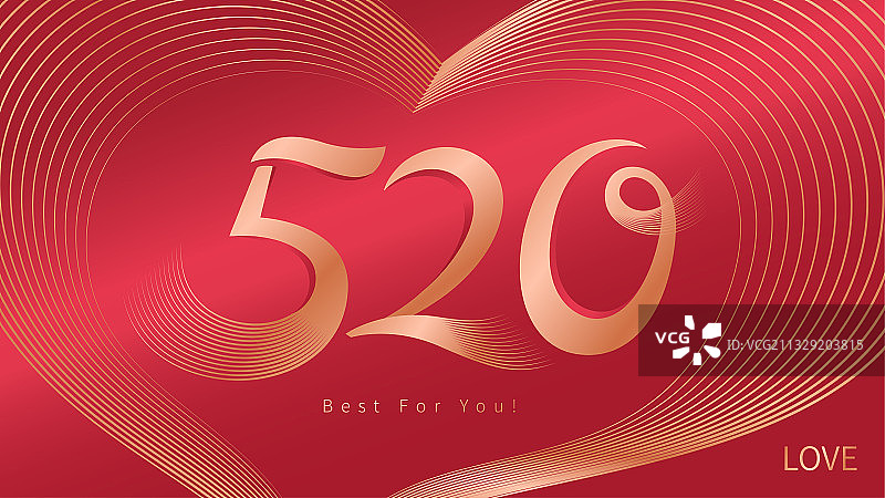 520字体矢量海报背景设计图片素材