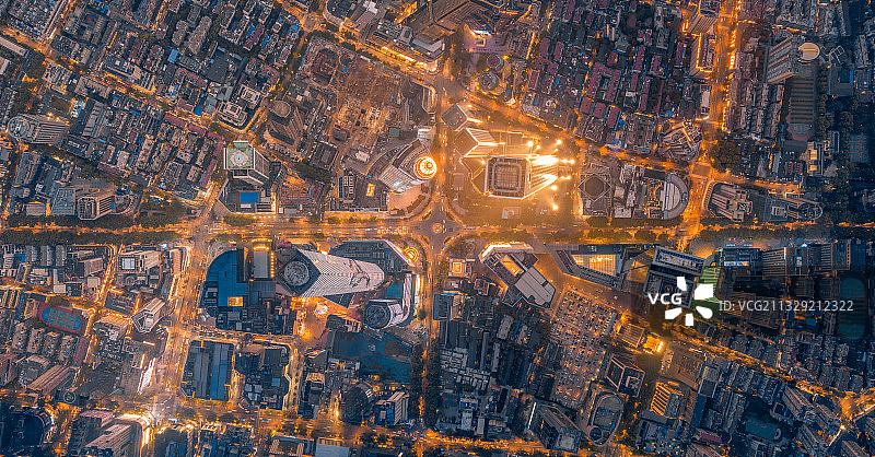 南京新街口图片素材