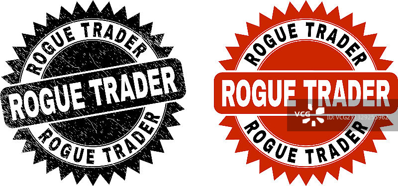 带有污渍的流氓商人黑色花结印章图片素材