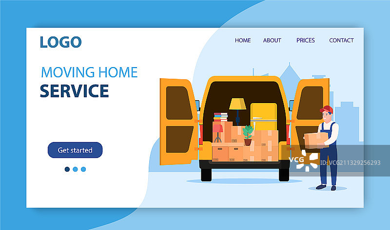 搬家服务图片素材