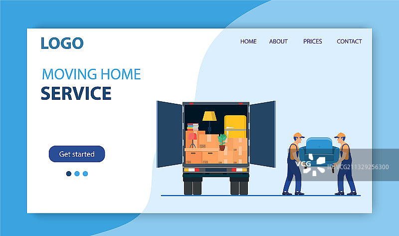 搬家服务图片素材