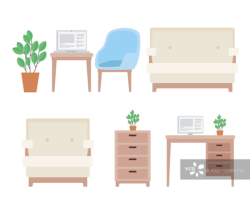 房屋图标合集设计图片素材