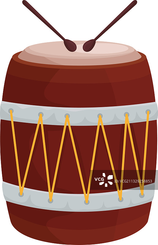 鼓乐器图标设计图片素材