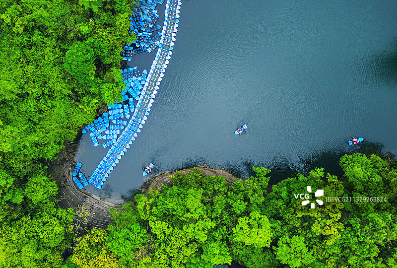 鸳鸯湖图片素材
