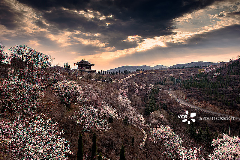 青龙山慈云寺图片素材