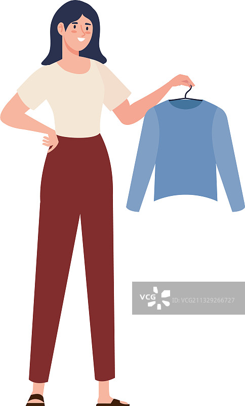 创意时尚女设计师图片素材