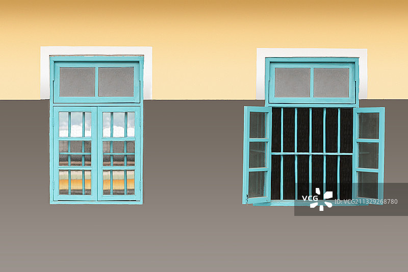 窗里窗外图片素材