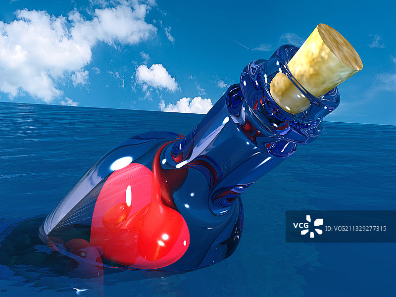 情感漂流图片素材