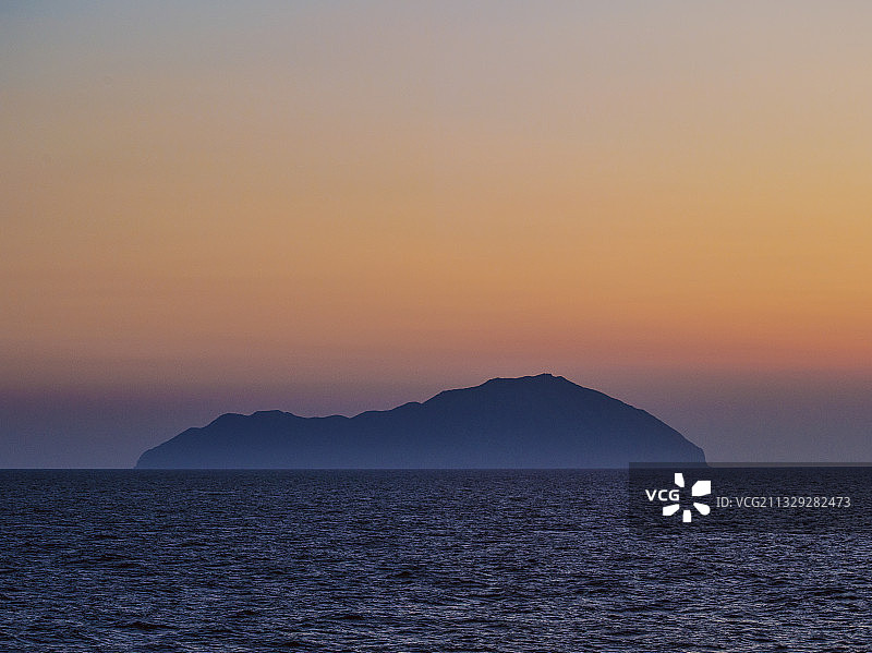 地中海傍晚图片素材
