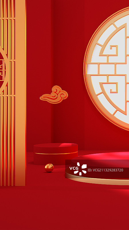 中国风创意场景图片素材